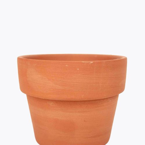 terracotta pot, pot for houseplant, pot for home office decoration, pot with drainage hole, terracotta pot for plant