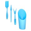 succulent Blue Potting Kit, beginner Blue Potting Kit, Blue Potting Kit for sale