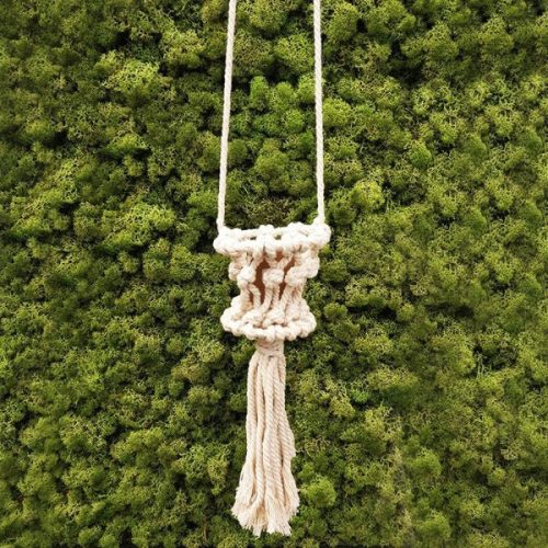 2 Inch Basket Macrame 3 1