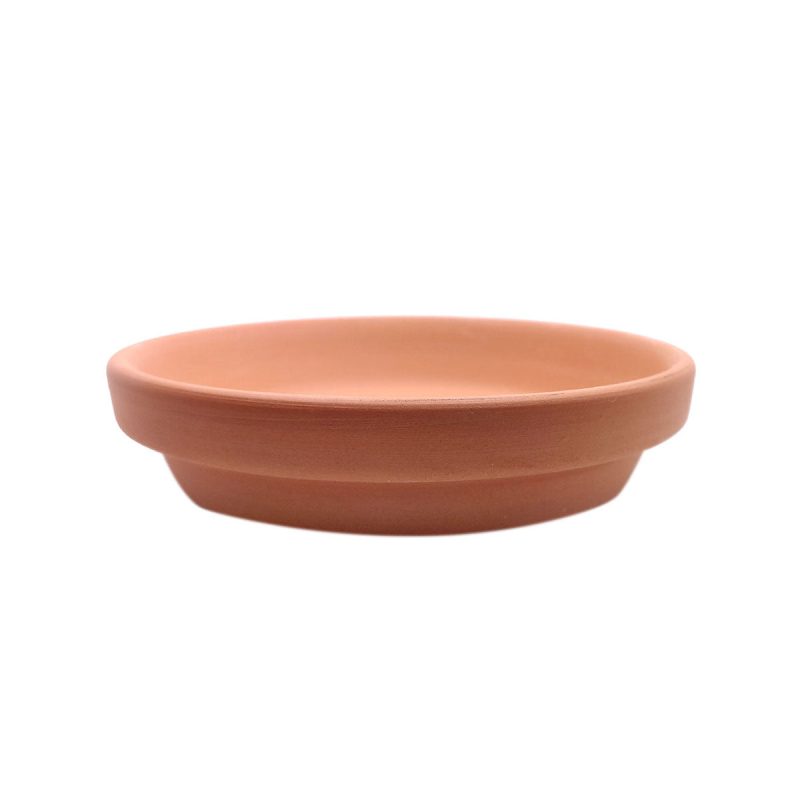 3 inch terracotta saucer 2