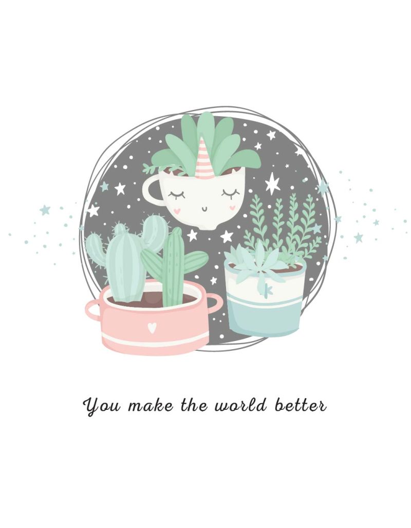 You make the world better 1