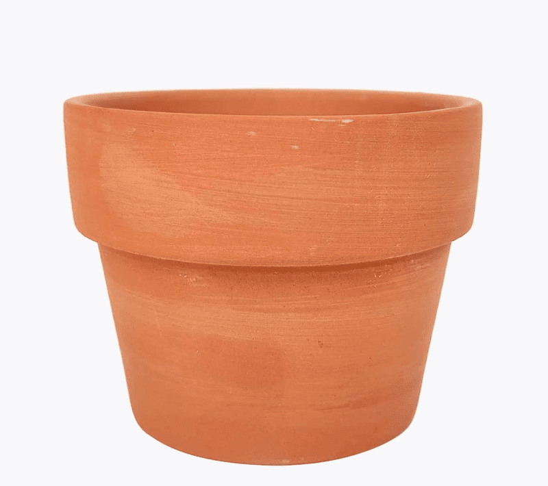 breathable pot, terracotta pot, pot for houseplant, planter for sale