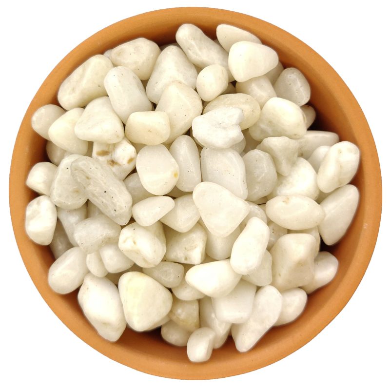 Bean Pebbles Decorative Pebbles for sale, Landscapes DIY Minigarden, Assorted Size Rocks For Landscaping Backyards, Pools, Crafts Or Wedding,  white pebbles for landscaping